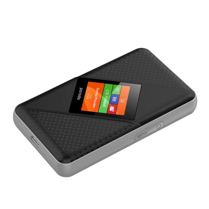 Porodo portable MiFi 3G-4G Router CAT4 V2 - Black (1)