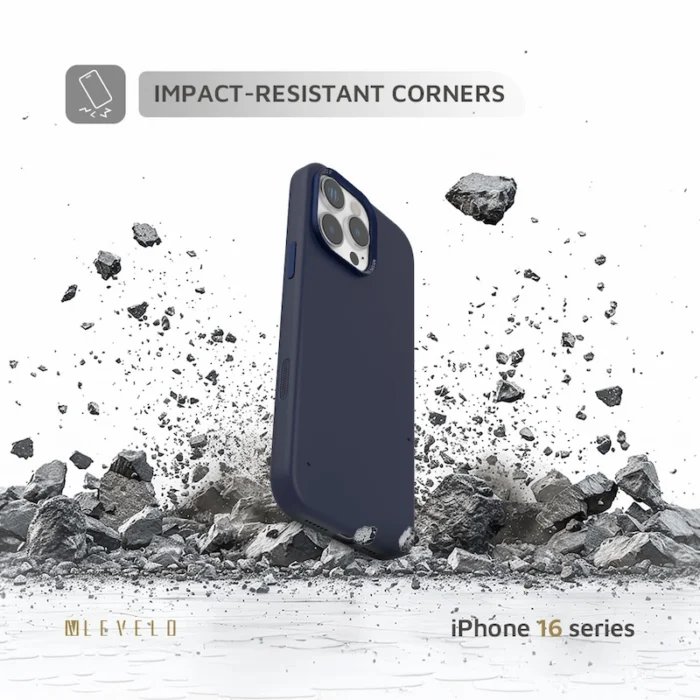 Levelo Iris Magsafe Liquid Silicone Case iPhone 16 Pro - Pro Max (4)
