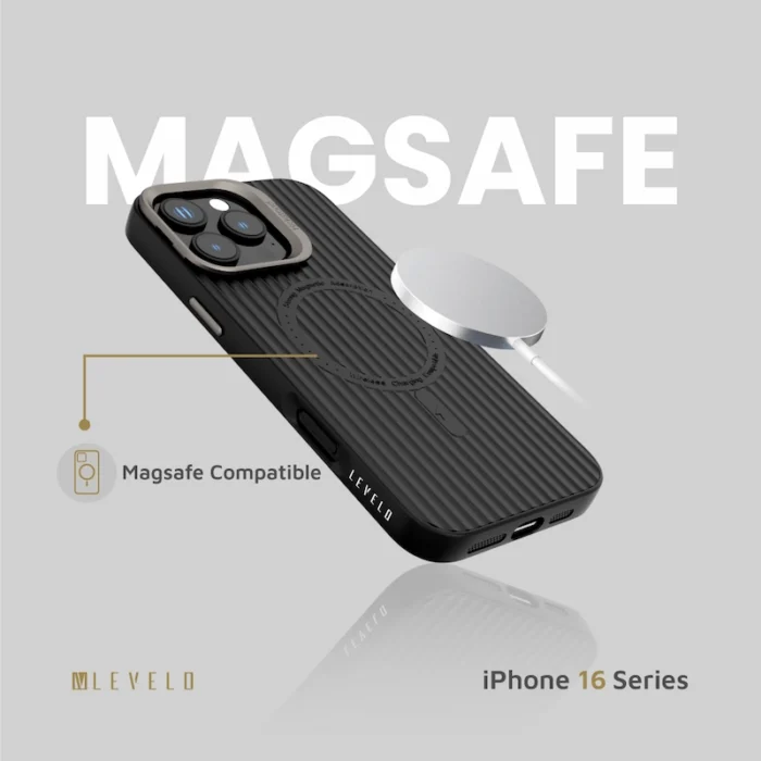 Levelo Livia TPU Silicone Case for iPhone 16 Series (8)