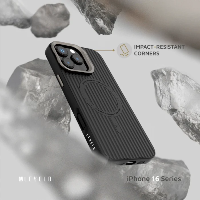 Levelo Livia TPU Silicone Case for iPhone 16 Series (9)