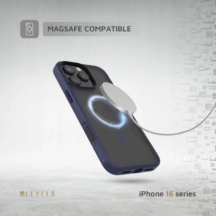 Levelo Matte Solo Case for iPhone 16 Pro - Pro Max (2)