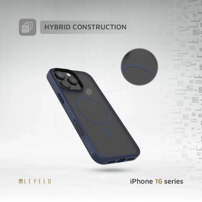 Levelo Matte Solo Case for iPhone 16 Pro - Pro Max (3)