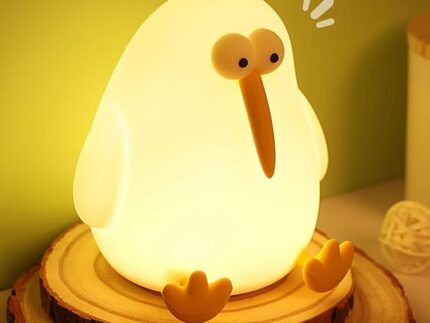 Brown Kiwi Night Lamp Light