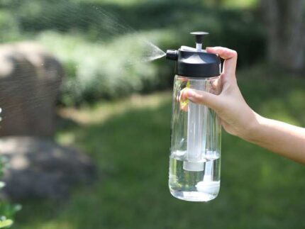 Green Lion Aqua Spray Water Bottle