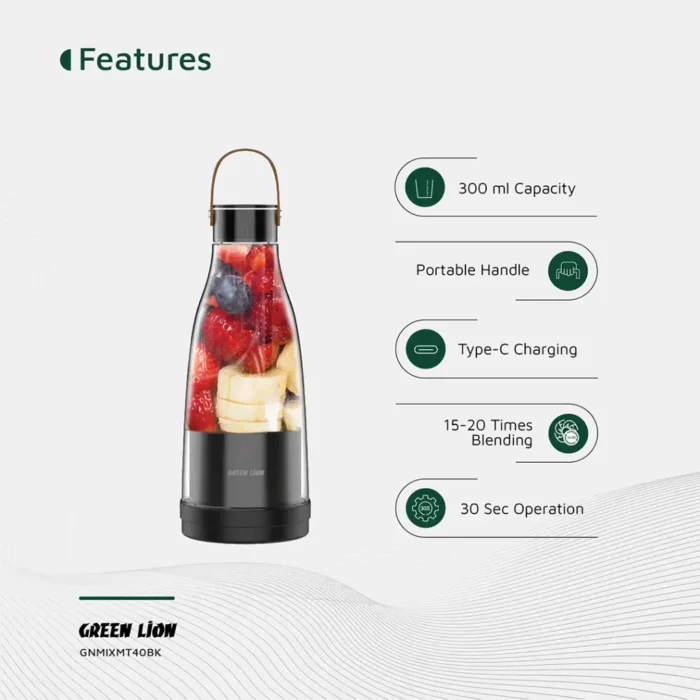 Green Lion Mixmate Portable Juicer 300ML (1)