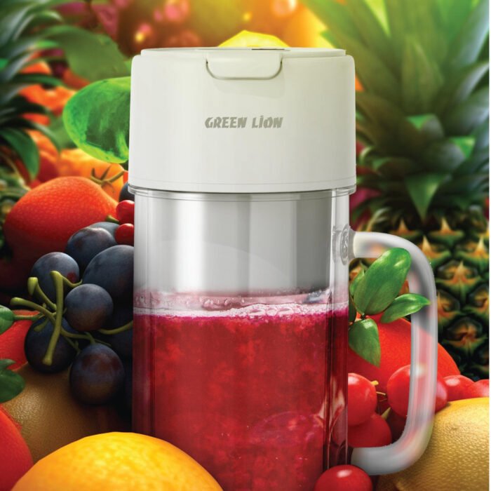 Green Lion Portable Blender Mug 2 - White (3)