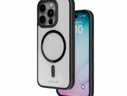 Levelo Solo Shock-Proof Edges MagSafe Case For IPhone 15 Pro
