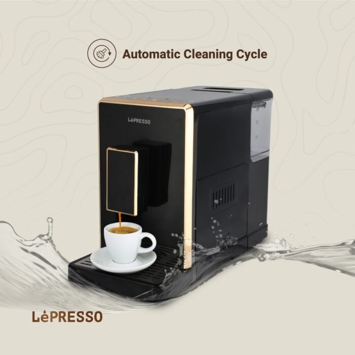 Lepresso Automatic Espresso Machine - Black (4)
