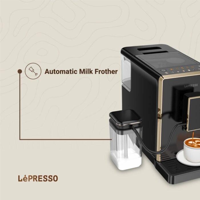Lepresso Automatic Espresso Machine - Black (5)
