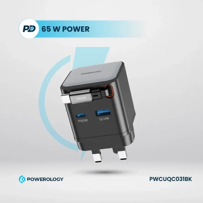 Powerology Dual Port _ Retractable GaN Charger (13) (1)
