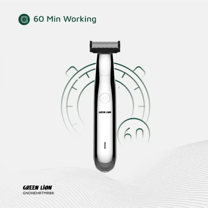 Green Lion One Blade Pro Hair Trimmer - Black (3)