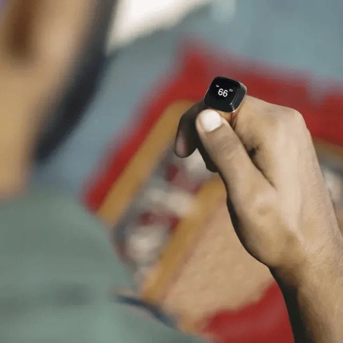 Iqibla - Smart Tasbih Zikr Aluminium Ring 20mm - Rose Gold (2) (1)