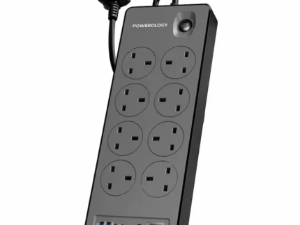 Powerology 8AC 2990W Power Strip PD 20W