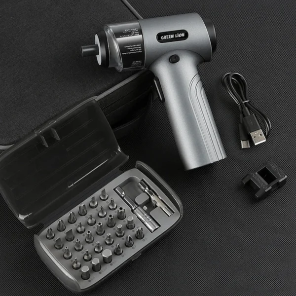 مجموعة مفكات كهربائية Green Lion 35 في 1