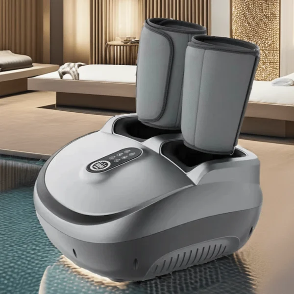 2-in-1 Shiatsu Foot & Calf Massager