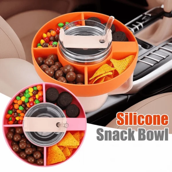 وعاء الوجبات الخفيفة المصنوع من السيليكون