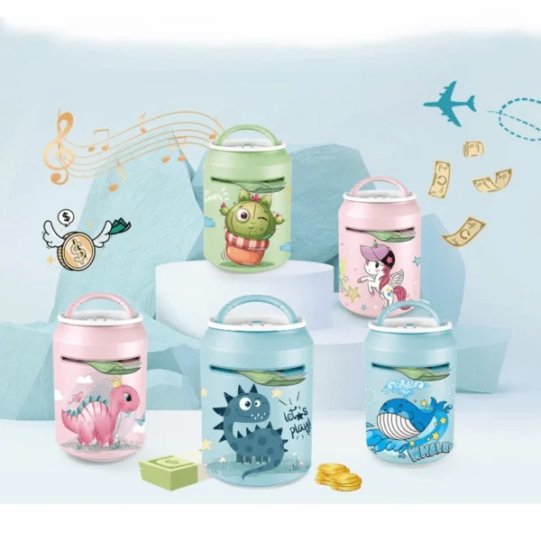 ماكينة الصراف الآلي الذكية للأطفال ببصمة الإصبع