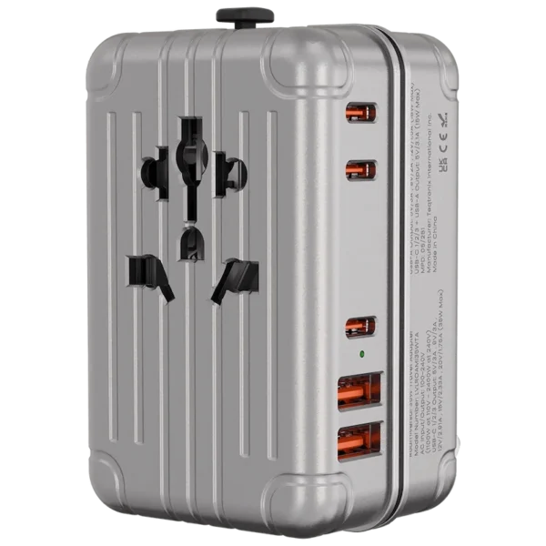 Levelo Roam Universal 2400W Travel Adapter