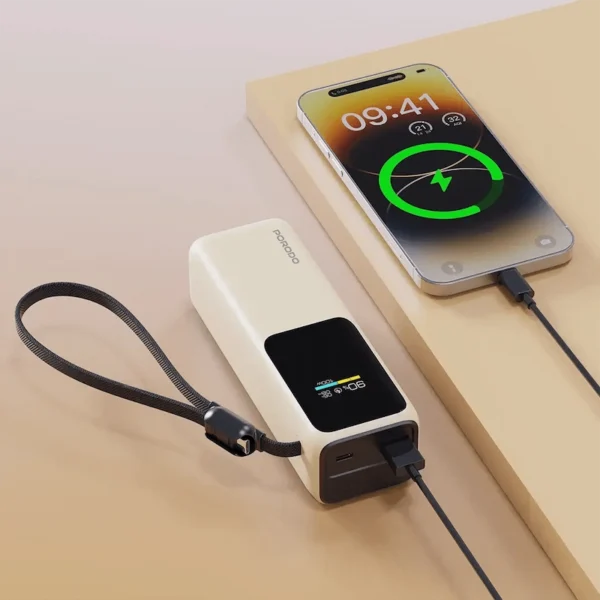 Porodo Smart Display 20,000 mAh Power Bank