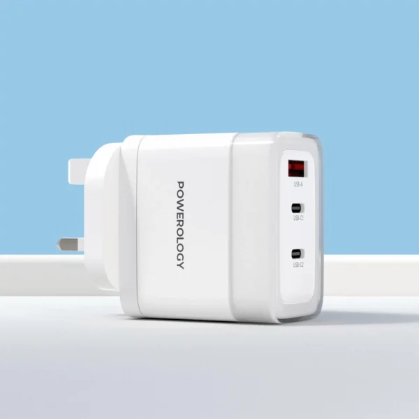 Powerology Lunex Series Fast Charging Adapter PD 65W