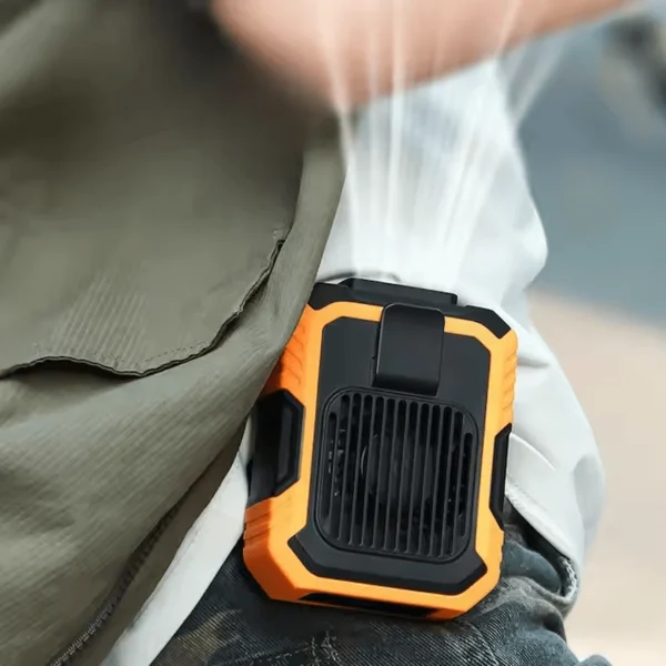 Hanging Waist Fan with Power Bank