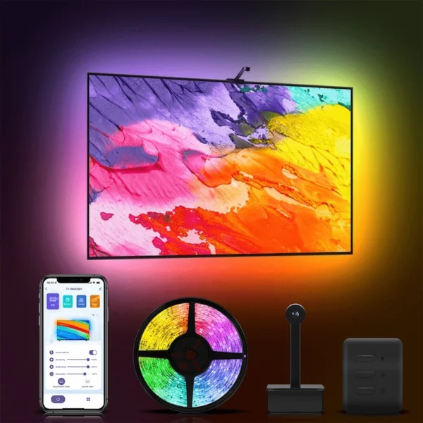 Smart LED TV Backlight With Camera