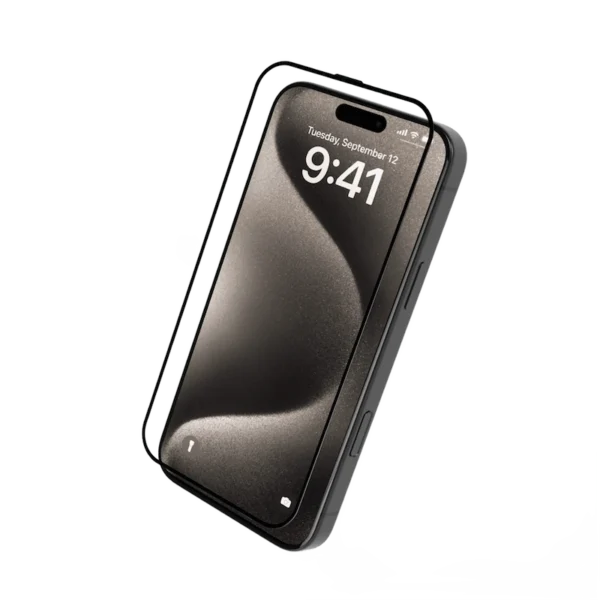 غراء راتنج Levelo 3D - واقي شاشة شفاف لهاتف iPhone 16 Series