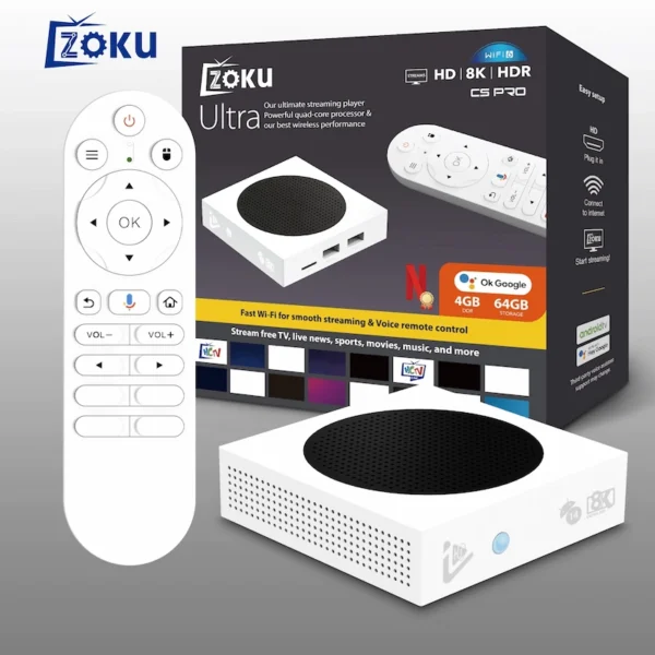 جهاز التلفزيون Zoku Ultra TV Box
