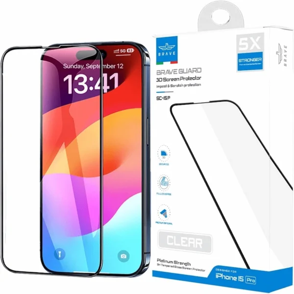 واقي شاشة شفاف من Brave