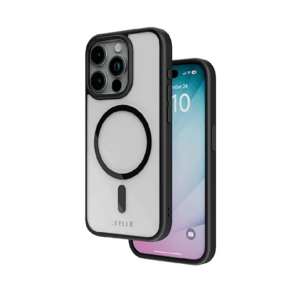 Levelo Solo Shock-Proof Edges MagSafe Case For IPhone 15 Pro