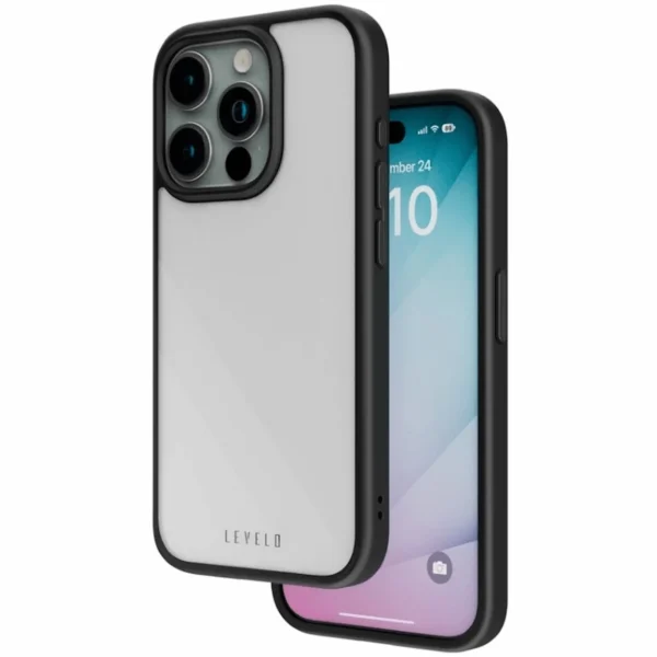 Levelo Solo Shock-Proof Edges Case For IPhone 15 Pro Max