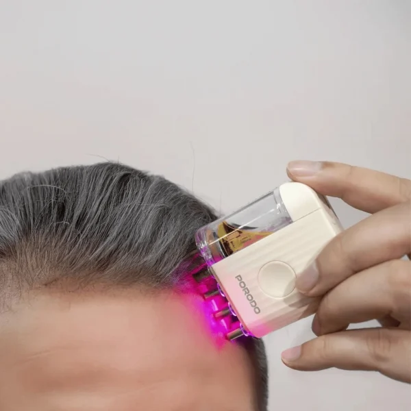 Porodo EMS Red Light Hair Oil Applicator Scalp Massage