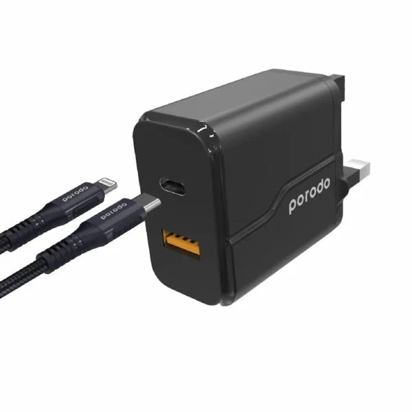 Porodo Dual Port Wall Charger PD 20W