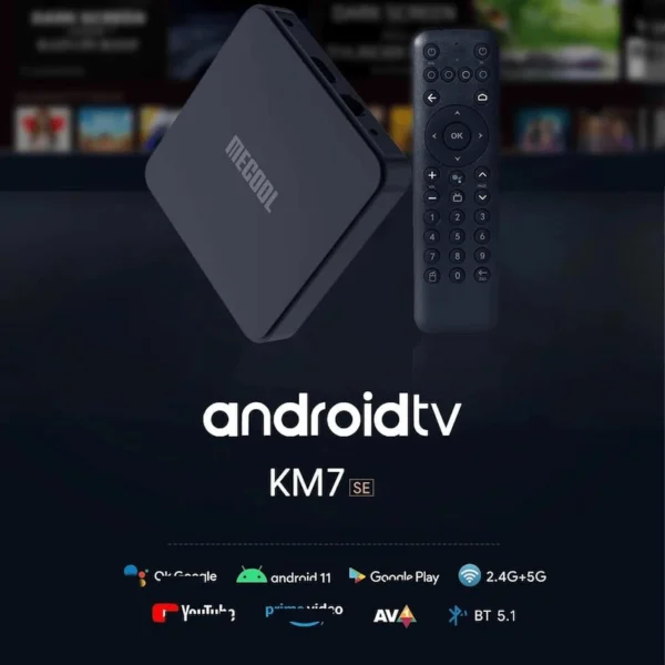 صندوق تلفزيون أندرويد MECOOL KM7 SE