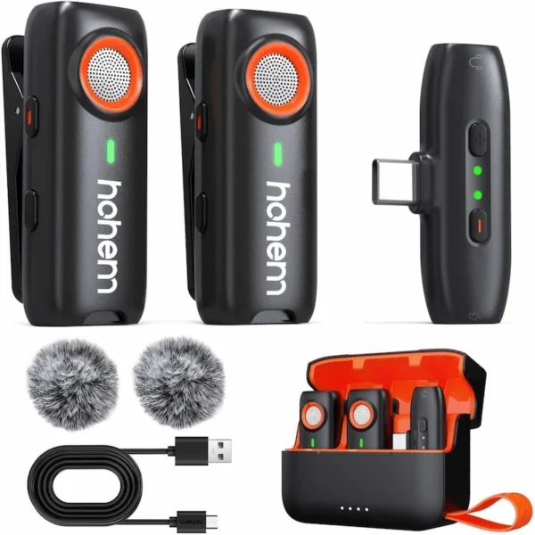 ميكروفون لاسلكي لافالير Hohem MIC-01