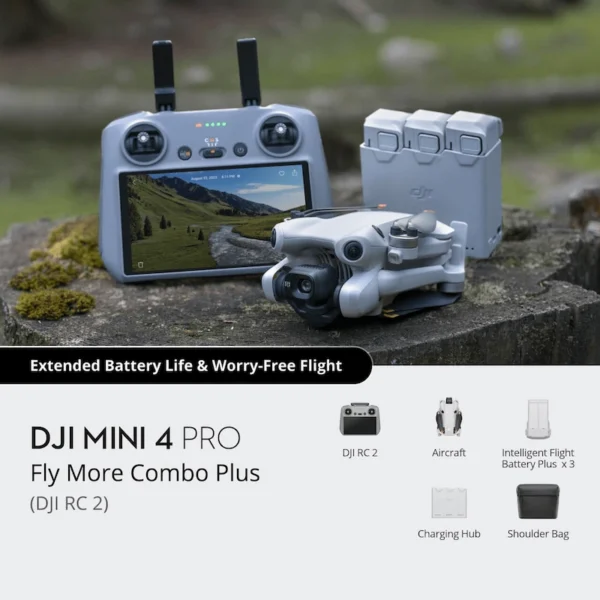 DJI Mini 4 Pro Pro Fly More Combo Plus