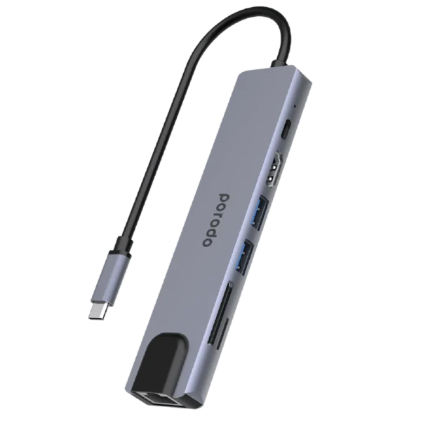 Porodo 7in1 USB-C Hub
