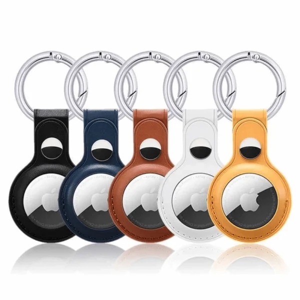 Leather Apple AirTag Hanger