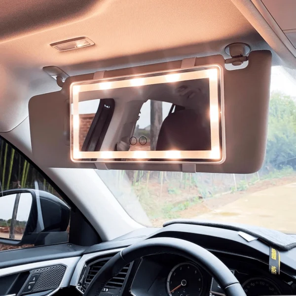 LED Light Mirror For Car