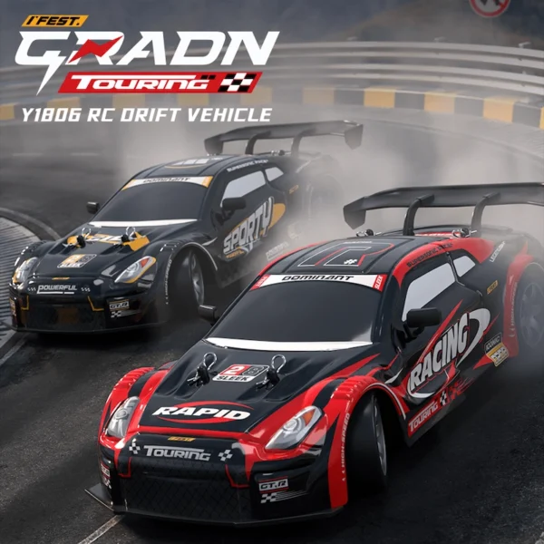 High Speed Drift Car With Lights Toy