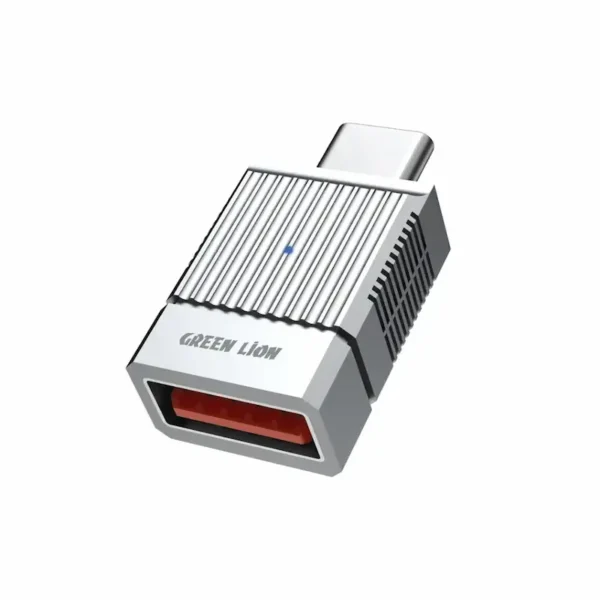 محول OTG 2 في 1 من Green Lion من USB-A إلى USB-C