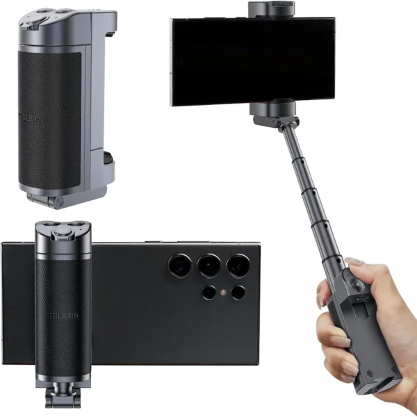 Telesin Smart Phone Camera Grip Selfie Stick