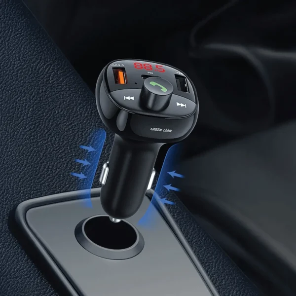 جهاز إرسال FM Green Lion Flux Drive